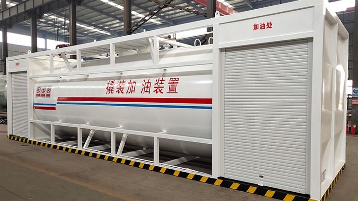 Aviation Gasoline Refueling Station